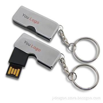 Swivel USB Flash Drives with High Speed UDP Chips, 1 to 32GB Storage, Silkscreen Logo